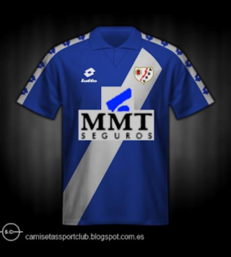 Rayo Vallecano 1993-94 Away