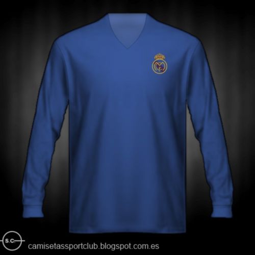 Real Madrid 1955-56 away