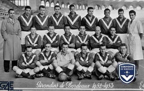 Girondins Bordeaux 1952-53 home