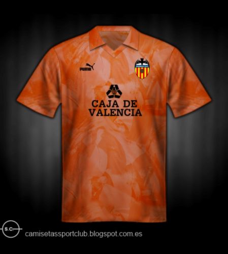 Valencia CF 1990-91 third