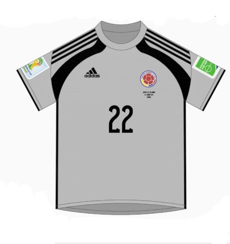 Colombia 2014 away