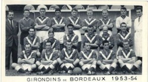 Girondins Bordeaux 1953-54 home