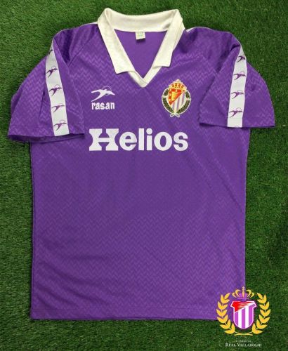 Valladolid 1989-90 away