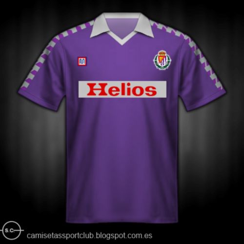 Valladolid 1986-87 away