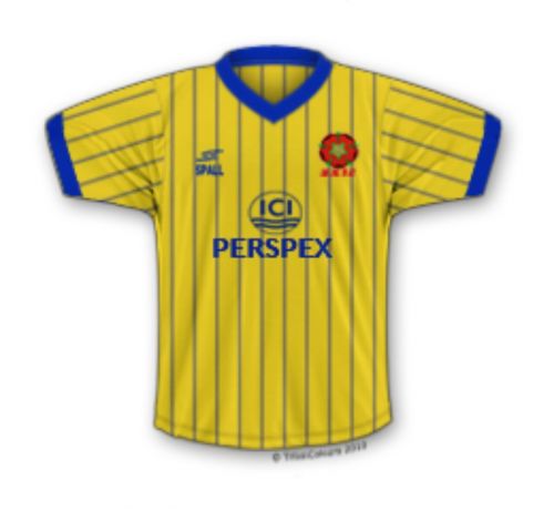 Blackburn Rovers 1985-86 Away
