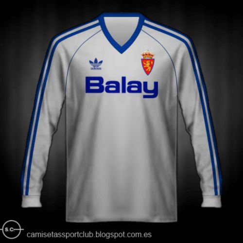 Real Zaragoza 1987-88 Home