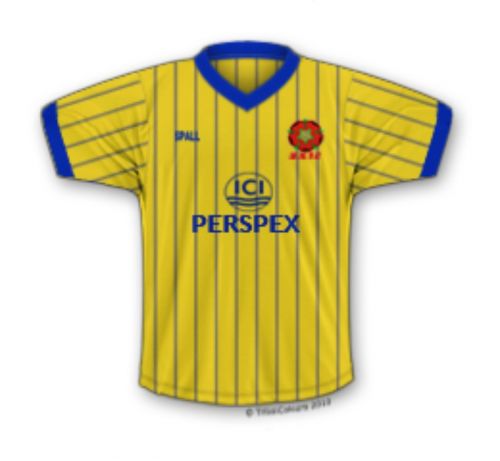 Blackburn Rovers 1986-87 Away