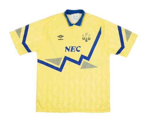 Everton 1991-92 away