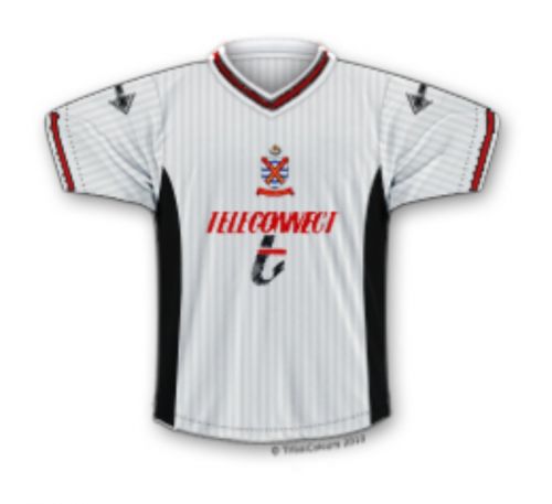 Fulham 1988-89 Home