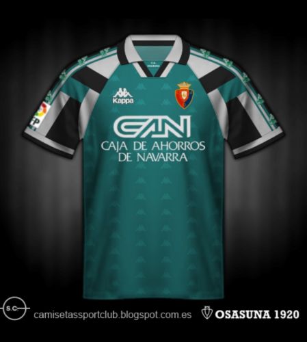Osasuna 1995-96 Away