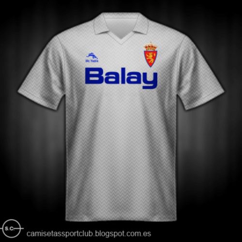 Real Zaragoza 1990-91 Home