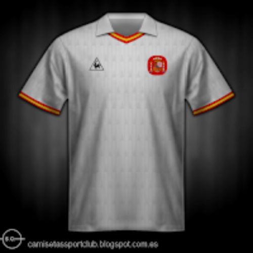 Spain 1988 Away