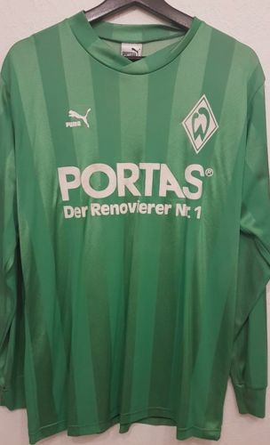 Werder Bremen 1991-92 away