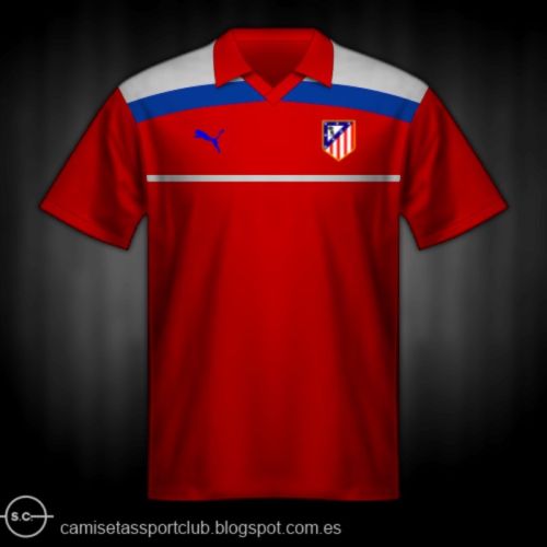 Atlético Madrid 1984-85 away