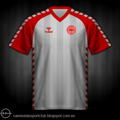 Denmark 1984 away