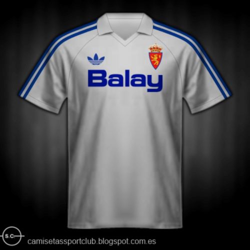 Real Zaragoza 1989-90 Home