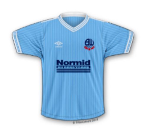 Bolton Wanderers 1986-87 Away