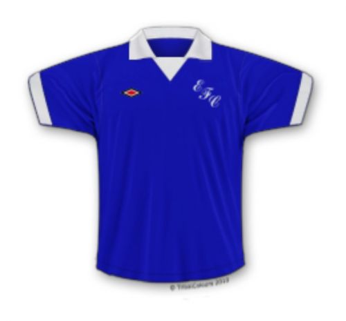 Everton 1974-75 home