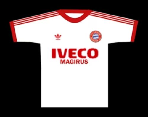 Bayern Munich 1983-84 Away