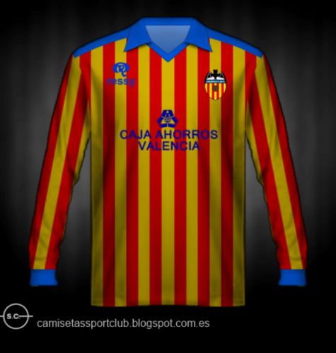 Valencia CF 1986-87 away