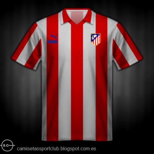 Atlético Madrid 1982-83 home
