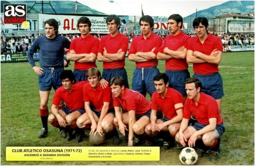 Osasuna 1971-72 Home