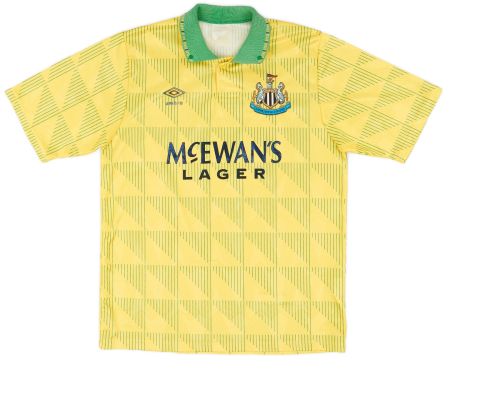 Newcastle United 1991-92 away
