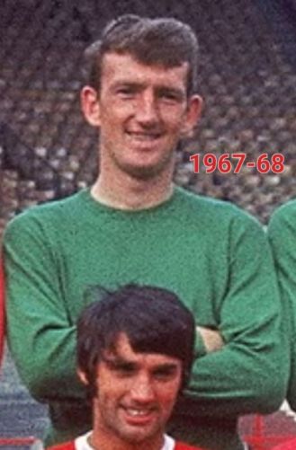 Manchester United 1967-68 Portero