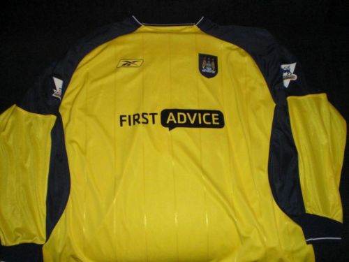 Manchester City 2003-04 Portero