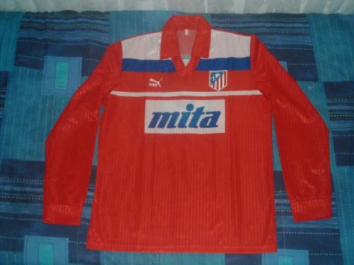 Atlético Madrid 1987-88 away