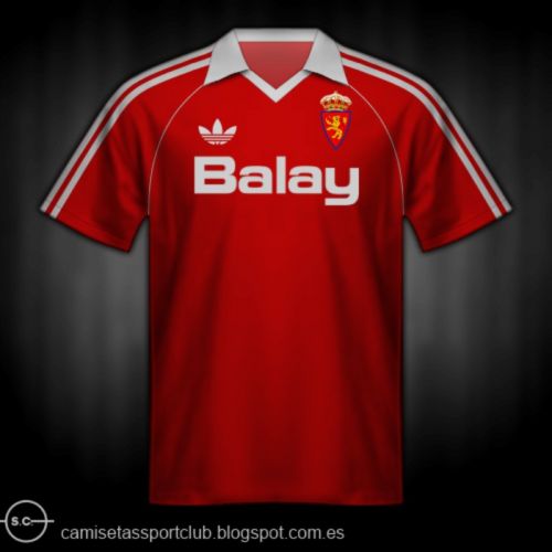 Real Zaragoza 1986-87 Away