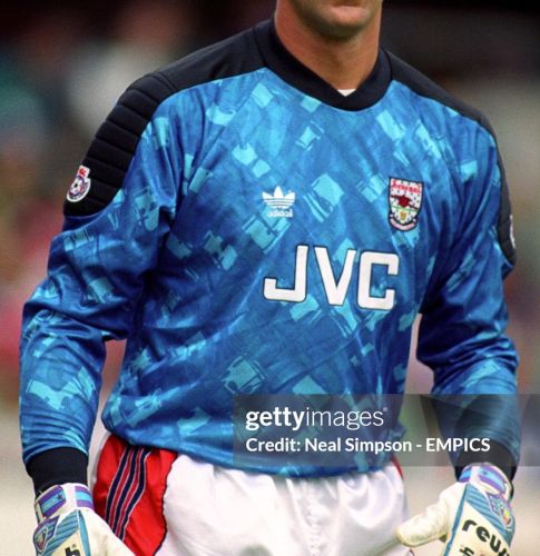 Arsenal 1990-91 Portero