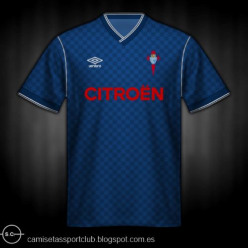 Celta Vigo 1991-92 Visitante