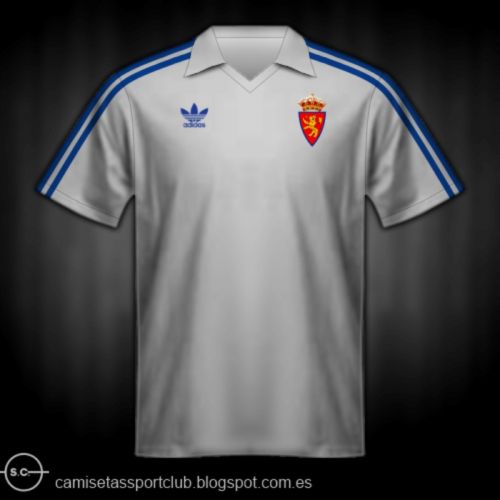 Real Zaragoza 1985-86 Home