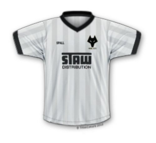 Wolverhampton 1986-87 Away