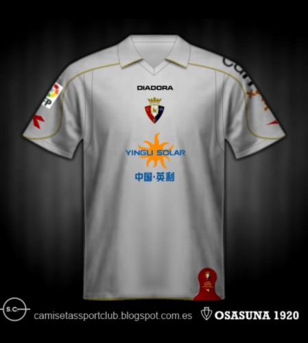 Osasuna 2008-09 Away
