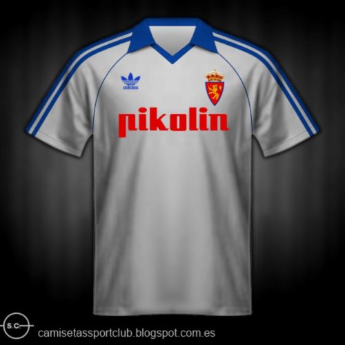 Real Zaragoza 1982-83 Home