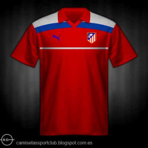 Atlético Madrid 1983-84 away