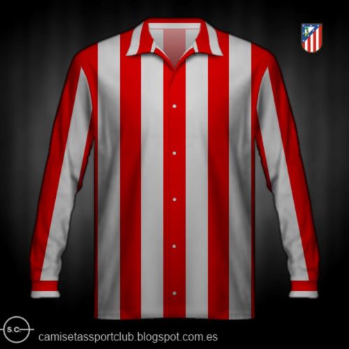 Atlético Madrid 1955-56 home