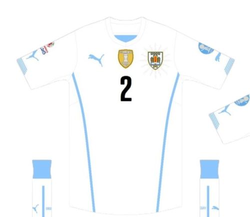 Uruguay 2015 away