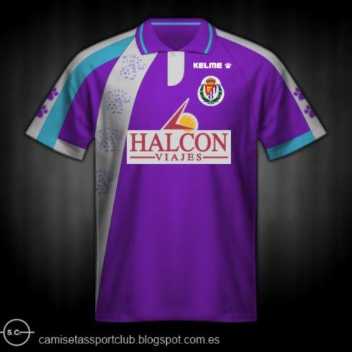 Valladolid 1994-95 away