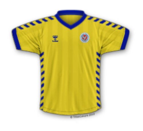 Crystal Palace 1985-86 Visitante