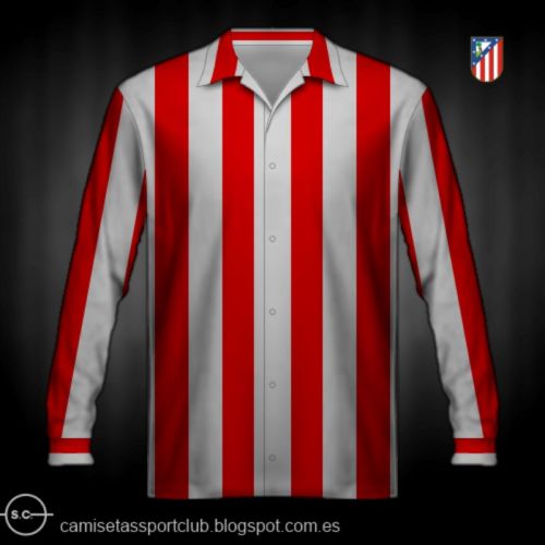 Atlético Madrid 1956-57 home
