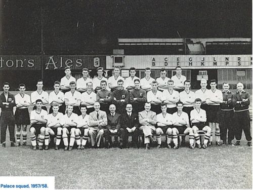 Crystal Palace 1957-58 Visitante