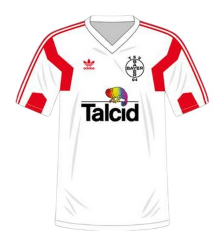 Bayer Leverkusen 1991-92 away