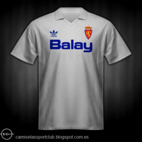Real Zaragoza 1989-90 Home