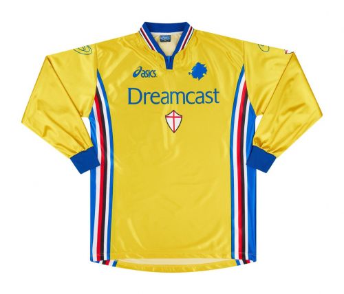 Sampdoria 2000-01 third