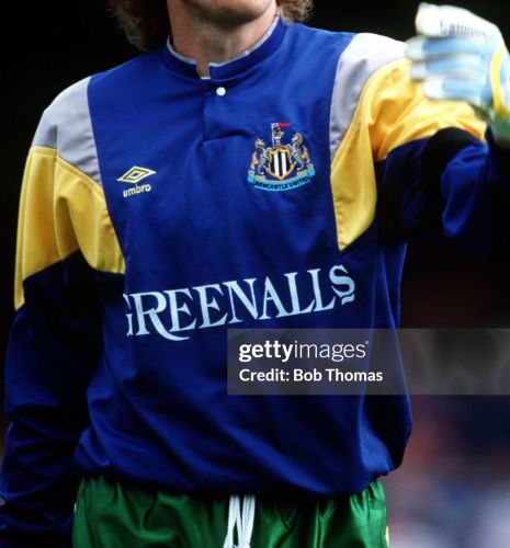 Newcastle United 1988-89 gk