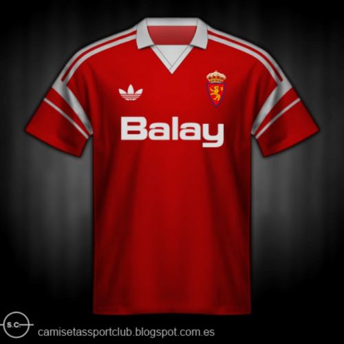 Real Zaragoza 1988-89 Away