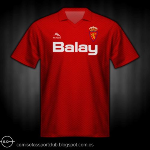 Real Zaragoza 1990-91 Away
